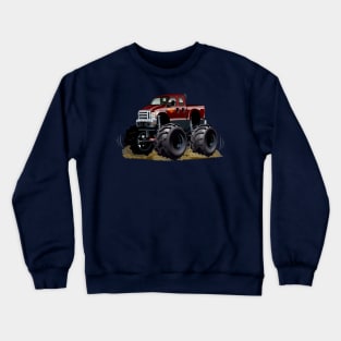 Cartoon monster truck Crewneck Sweatshirt